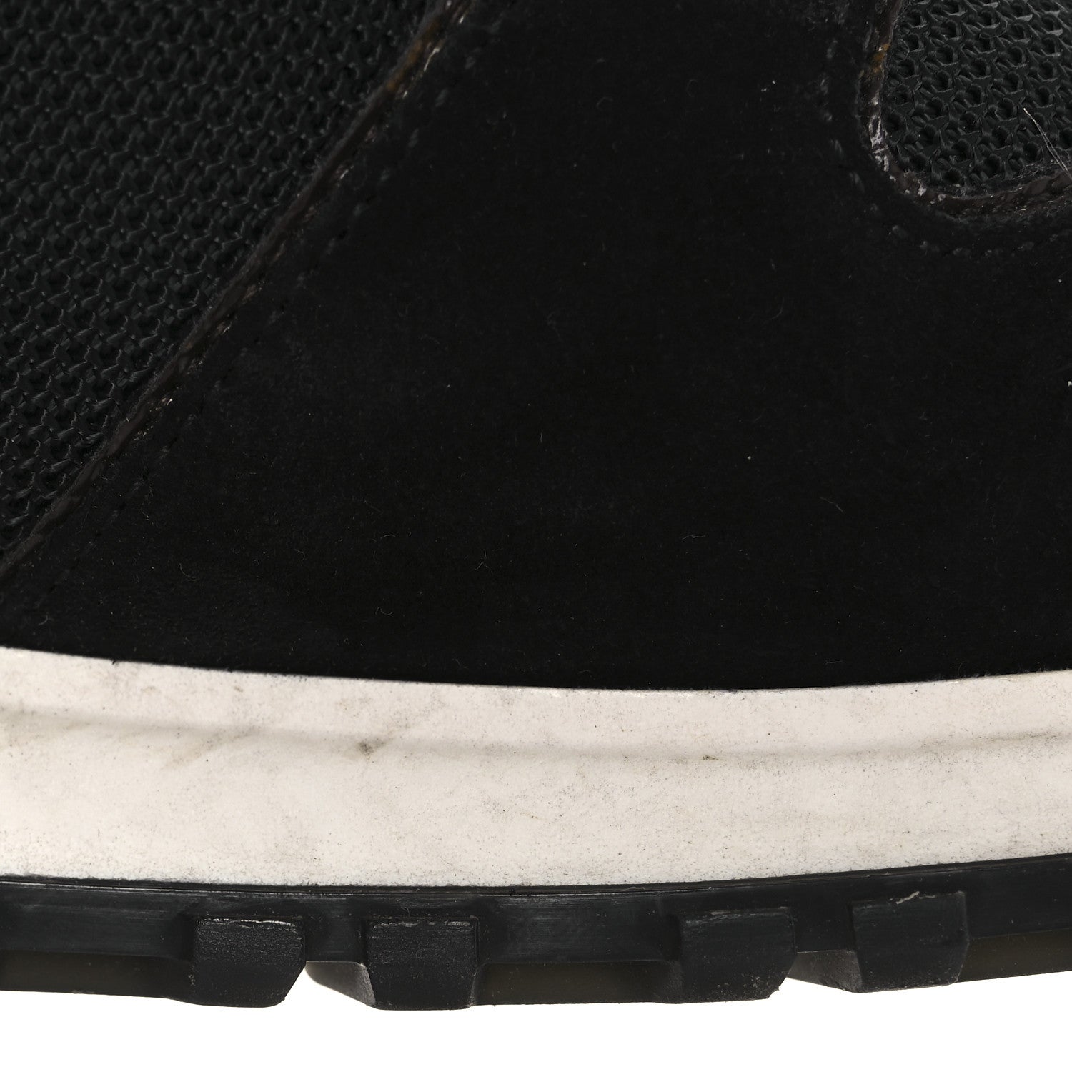 Louis Vuitton Suede Monogram Run Away Sneakers 38.5 Black 28 of 32