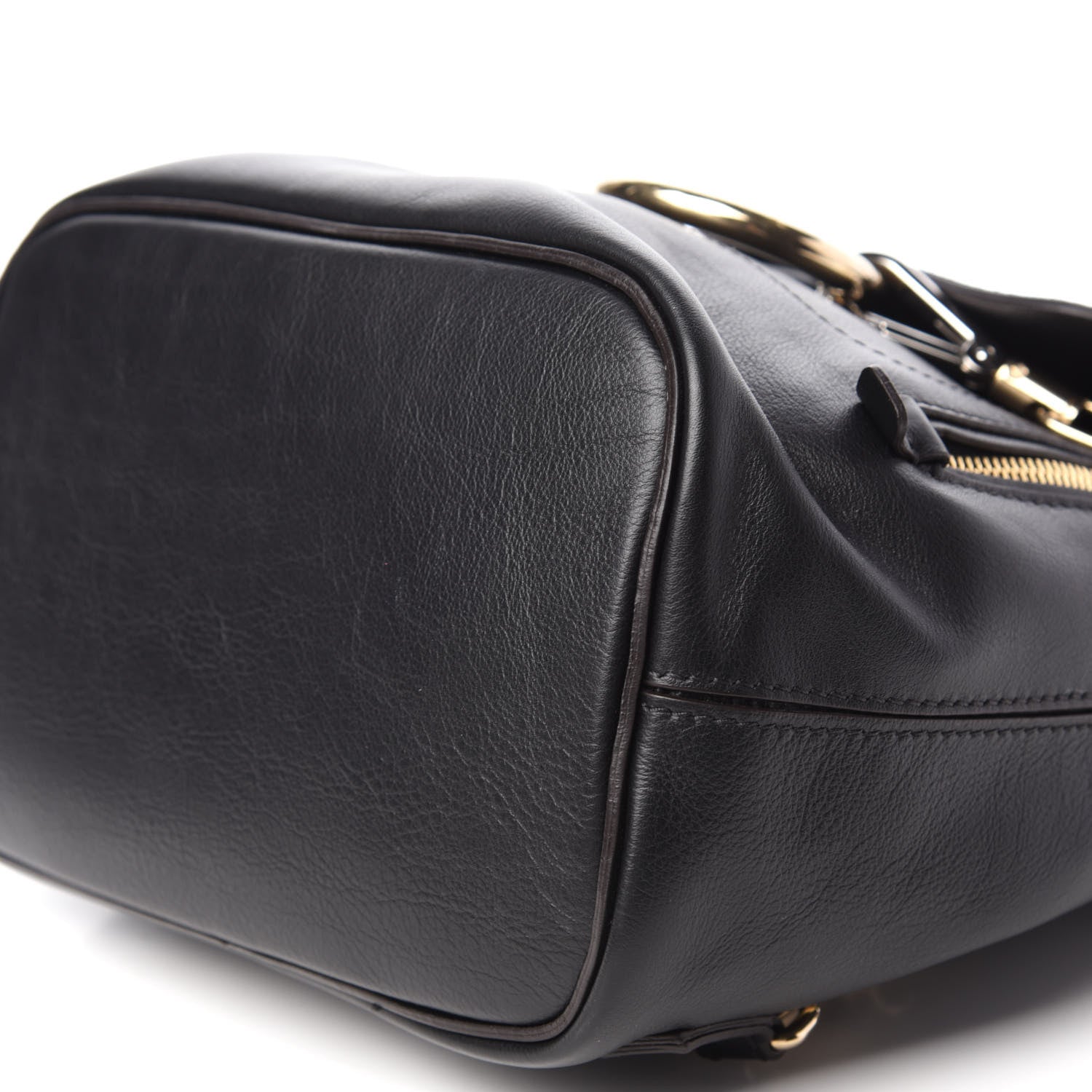 Chloe Suede Calfskin Small Faye Backpack Black 7 of 7