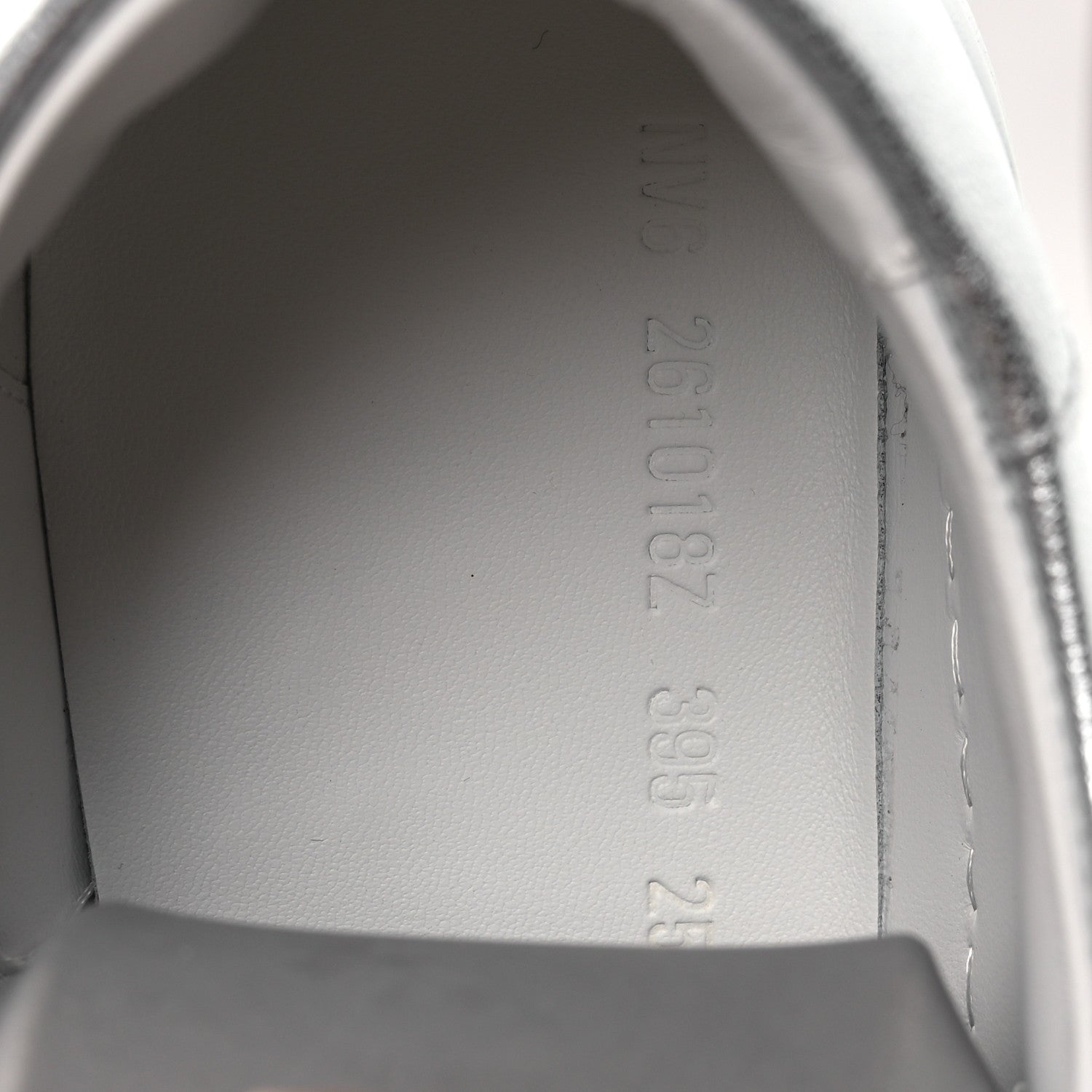 Hermes Calfskin Day Sneakers 39.5 Gris Argente 10 of 13