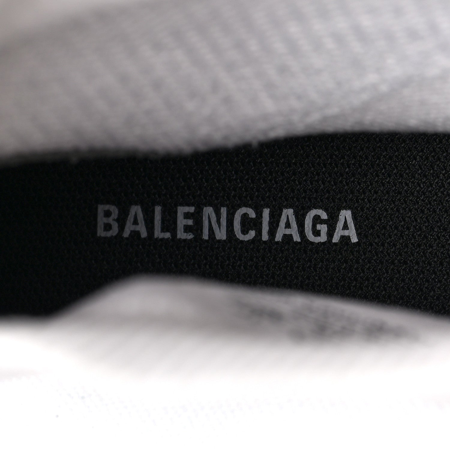 Balenciaga Neoprene Knit Mens Speed Graffiti Sneakers 46 White Black 8 of 9
