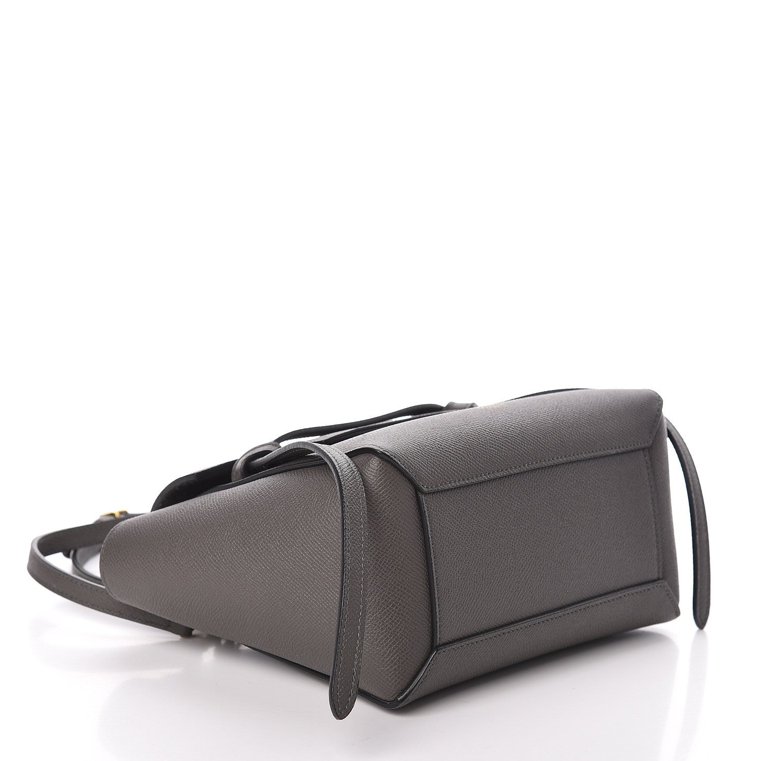 Celine Grained Calfskin Nano Belt Bag Grey 4 of 9