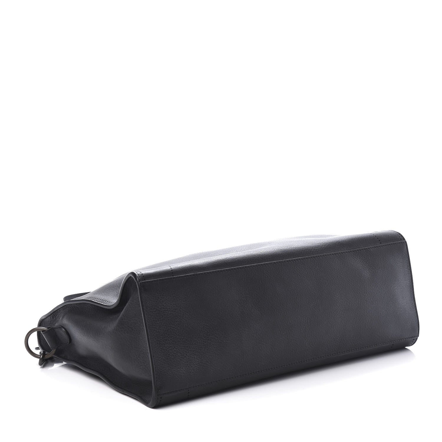 Balenciaga Veau Grana Perforated Blackout Hardware City Black 4 of 10