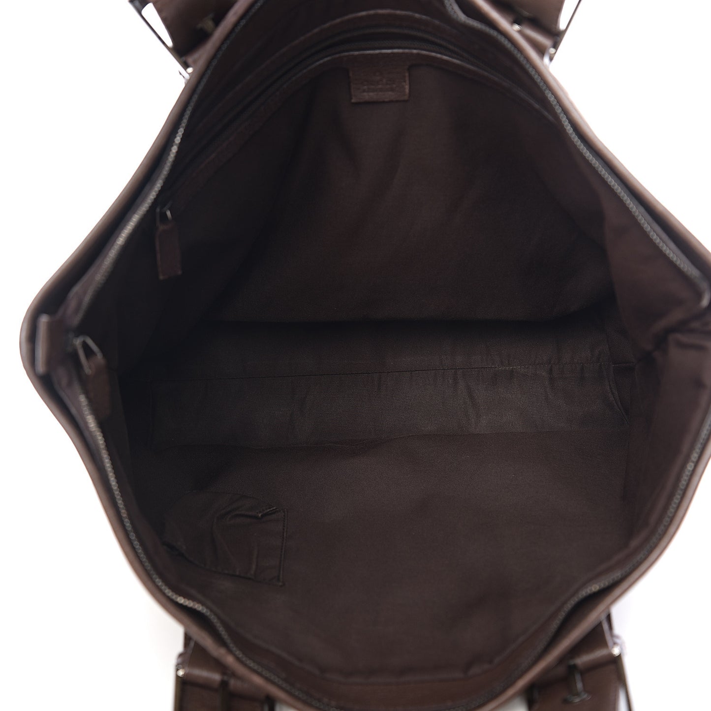 Monogram Web Large Joy Tote Dark Brown