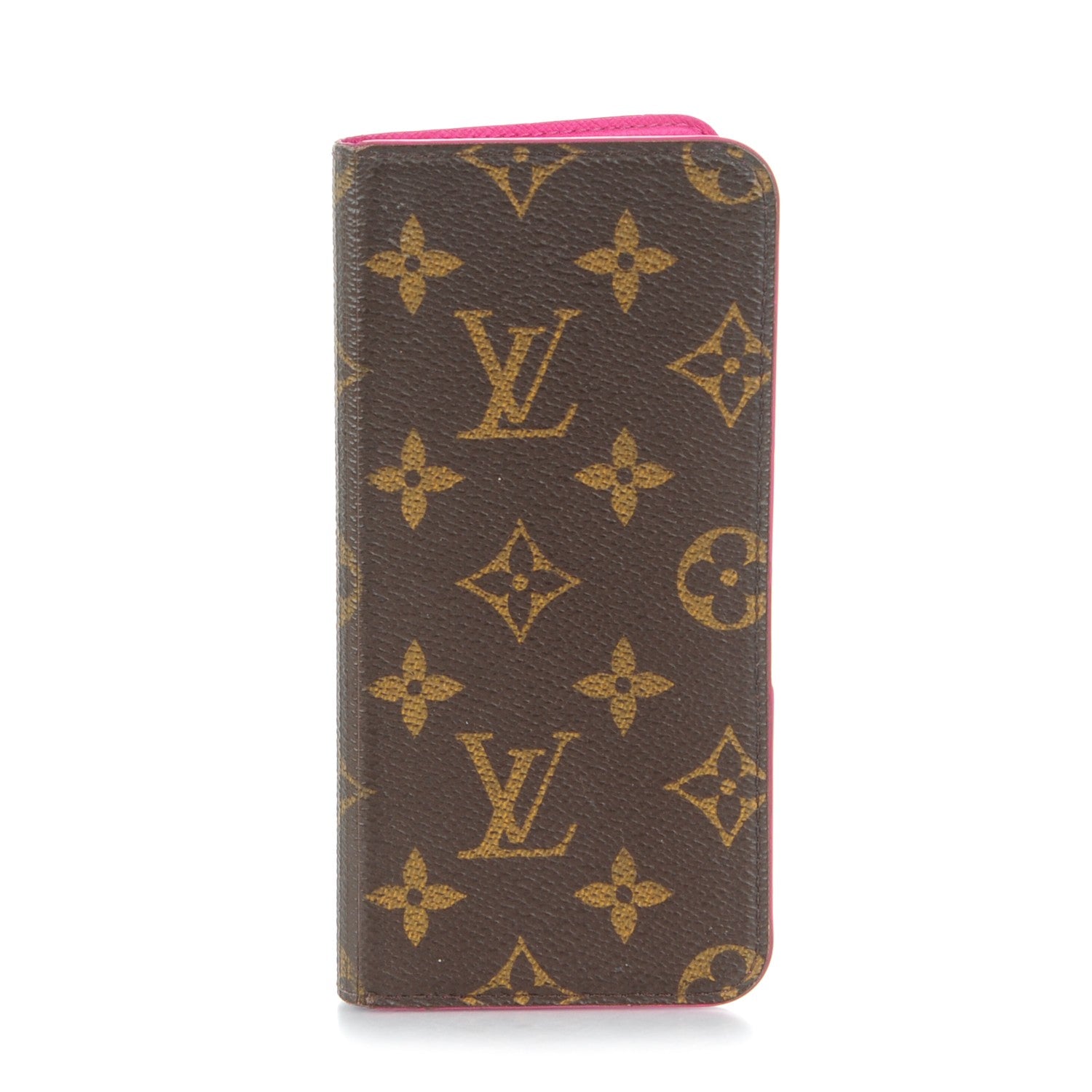 Louis Vuitton Monogram iPhone 6 Plus Folio Case Pink 1 of 6