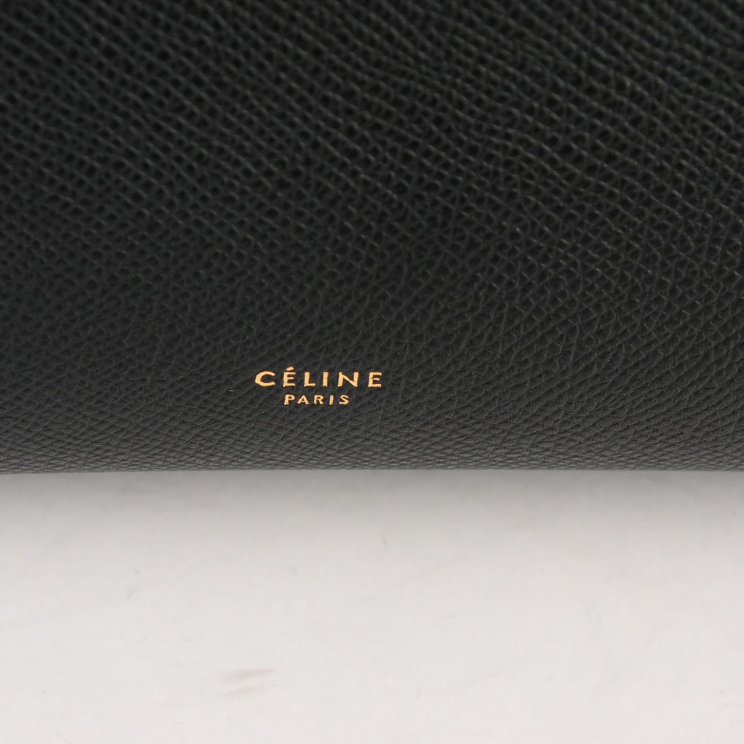 Grained Calfskin Mini Belt Bag Black