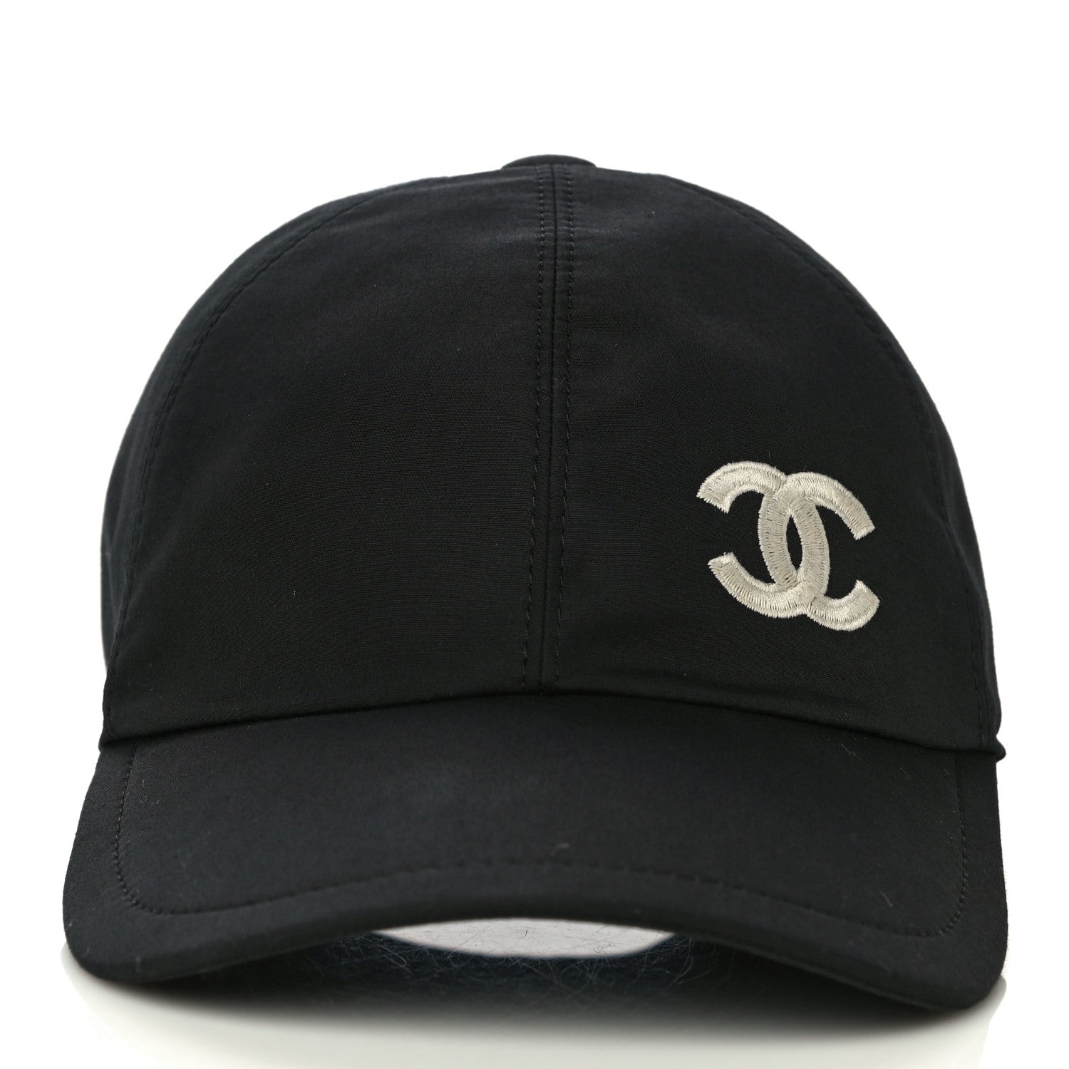 Chanel Cotton CC Cap Hat Black 4 of 8