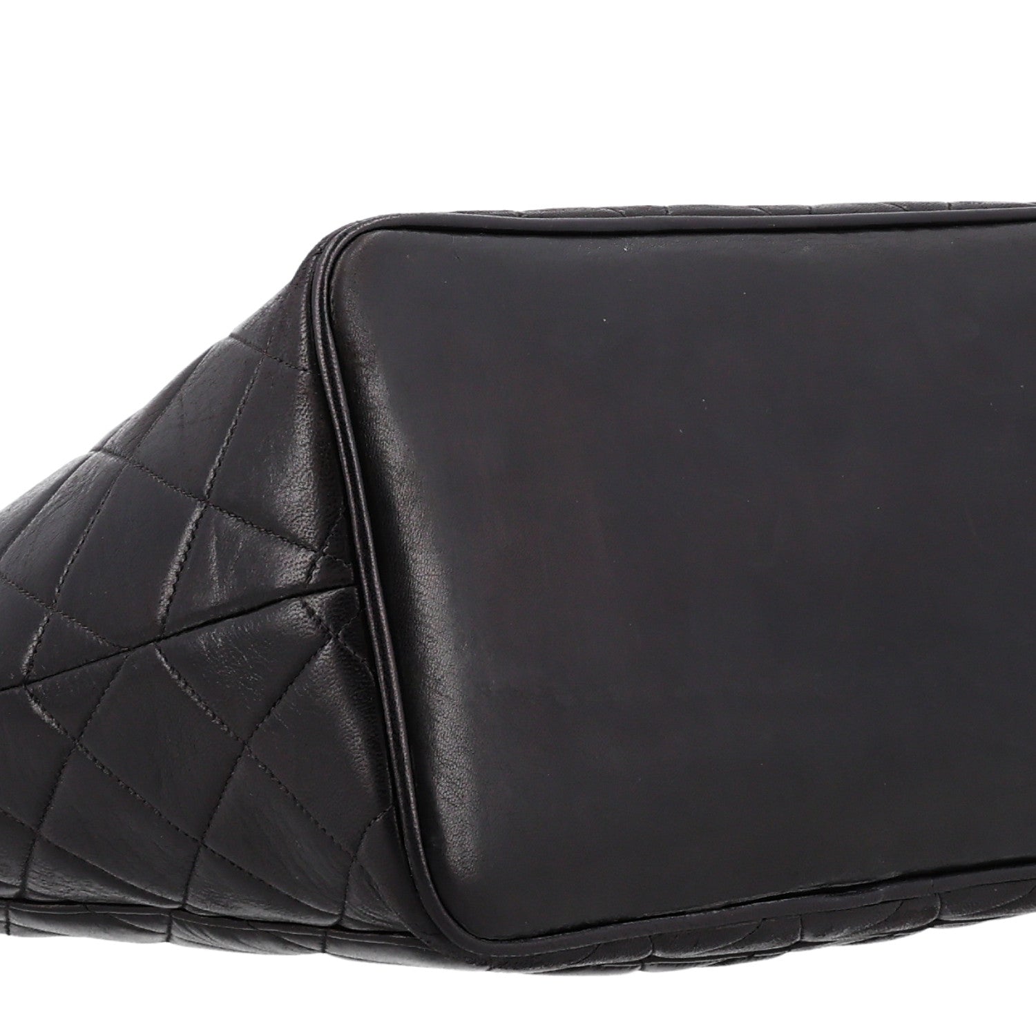 Chanel Lambskin Quilted Medallion Tote Black 9 of 10