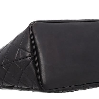 Chanel Lambskin Quilted Medallion Tote Black 9 of 10