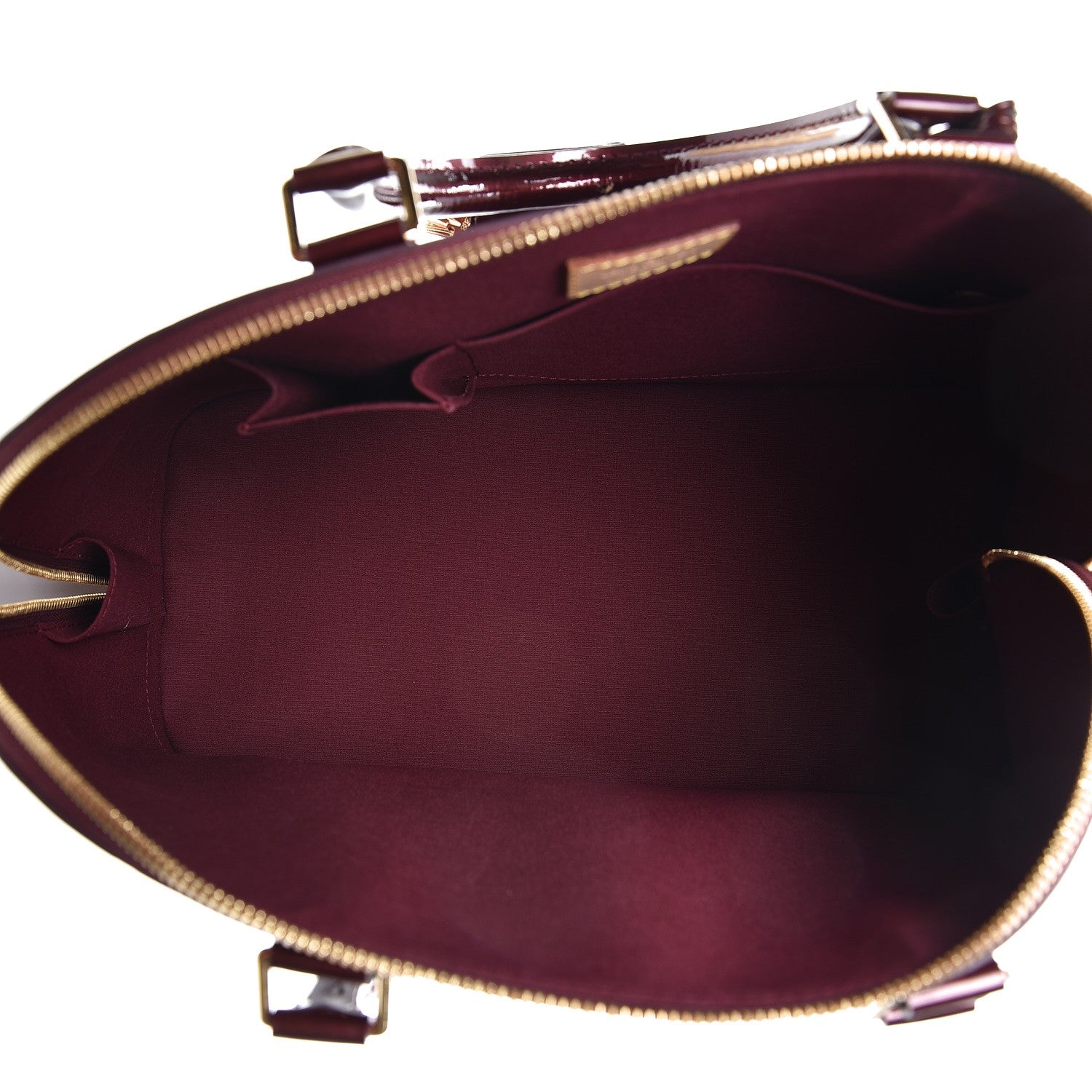Louis Vuitton Vernis Alma GM Rouge Fauviste 5 of 10