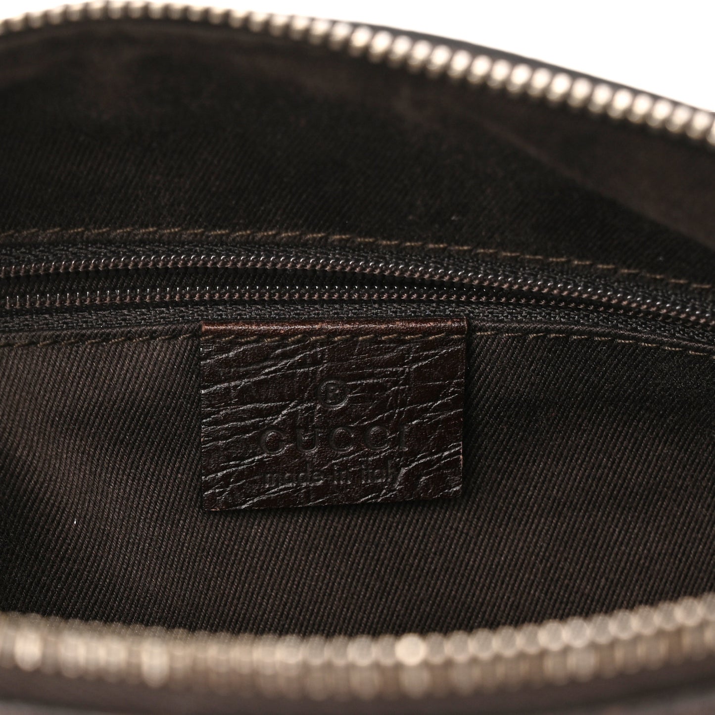 Monogram Vintage Web Mini Boston Dark Brown
