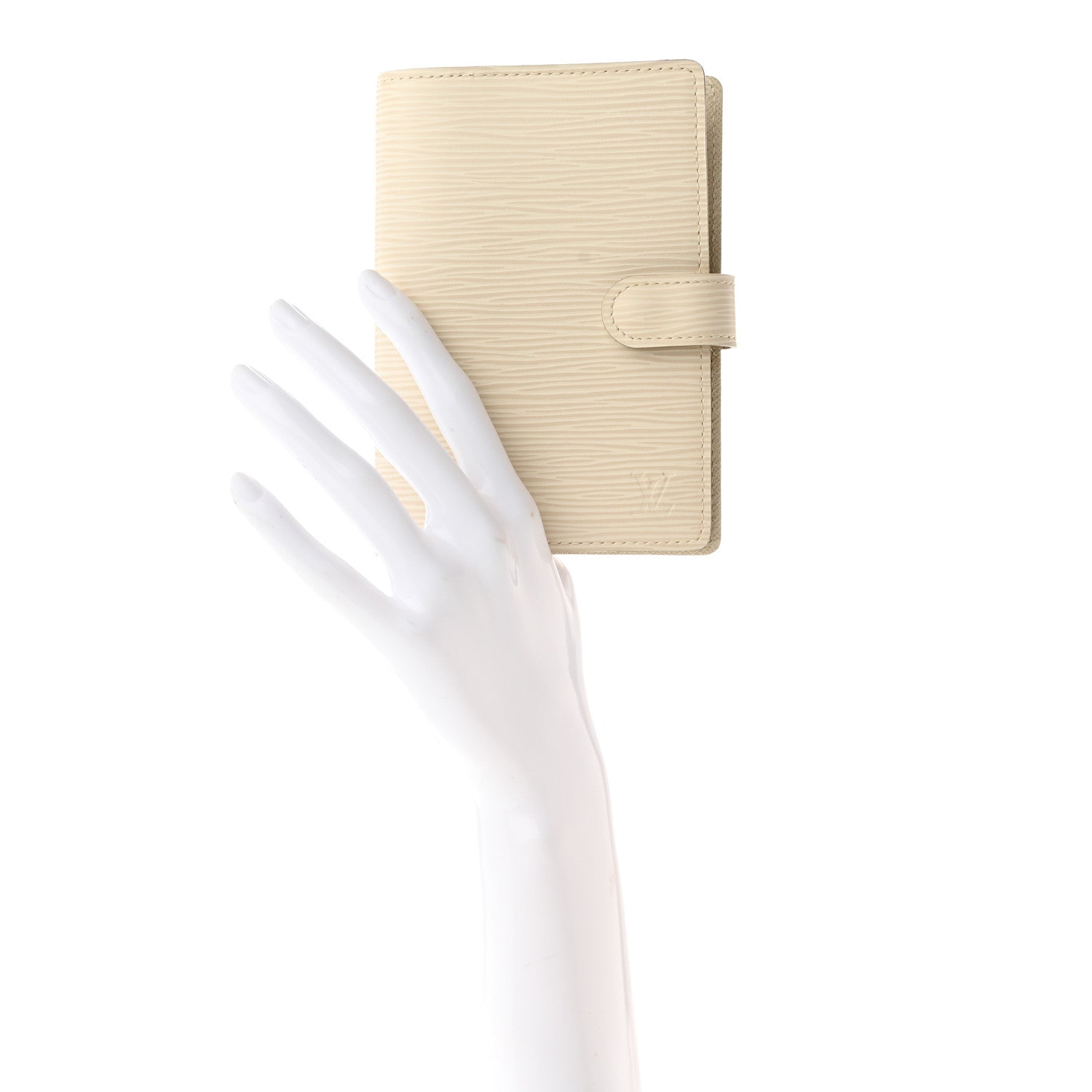Louis Vuitton Epi Small Ring Agenda Cover Ivory 2 of 12