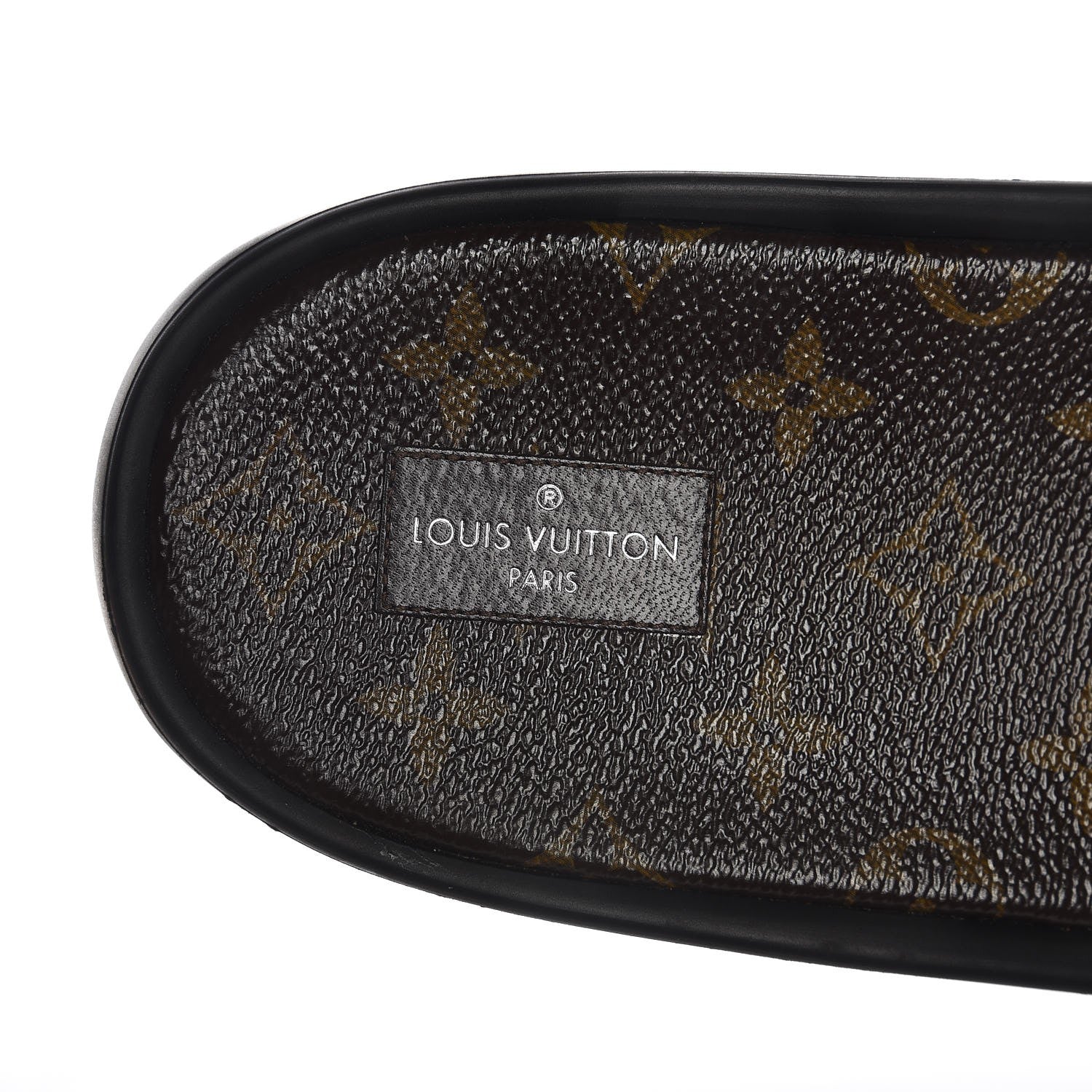 Louis Vuitton Calfskin Monogram Metallic Sunbath Slide Sandals 40 Gold 10 of 13