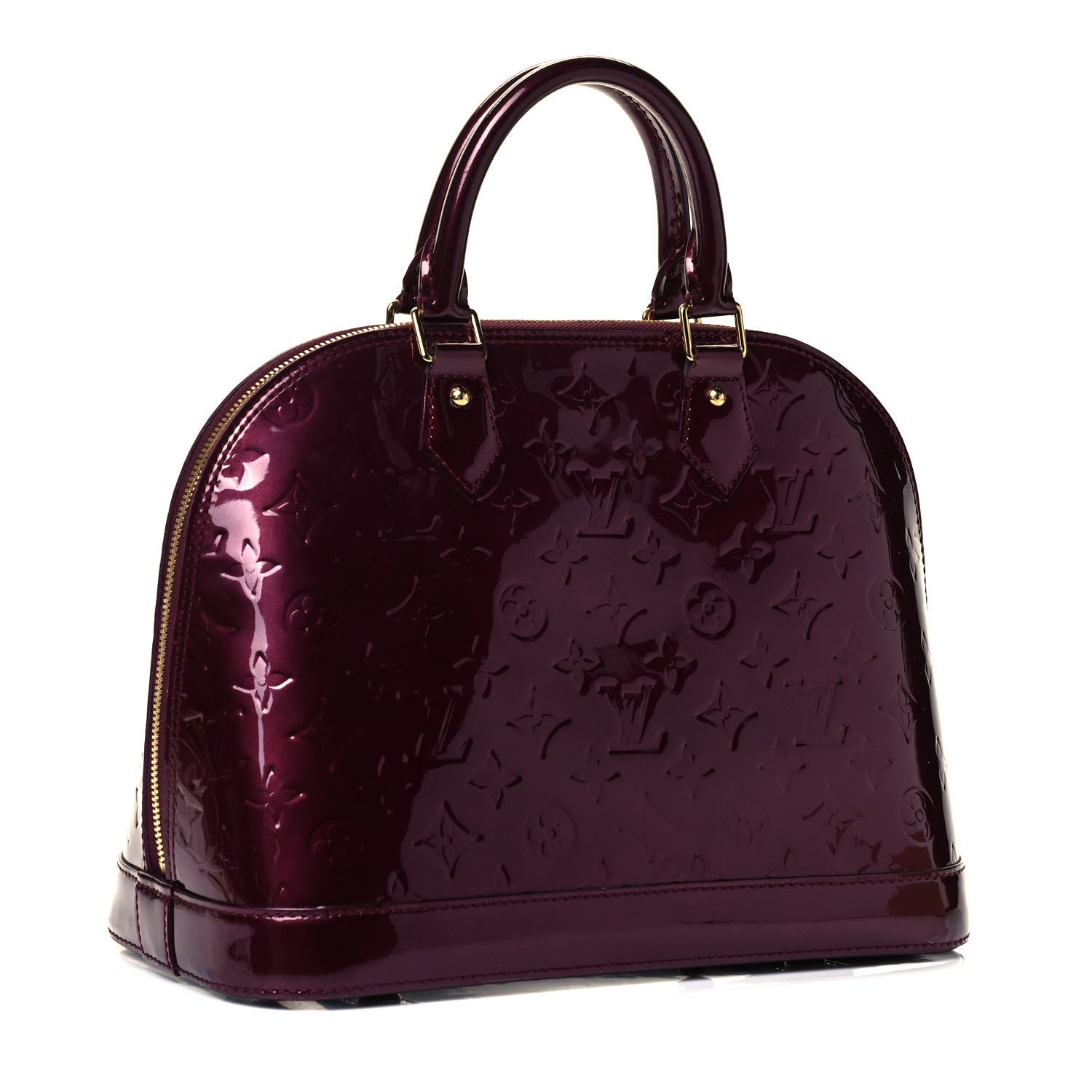 Louis Vuitton Vernis Alma PM Rouge Fauviste 3 of 9