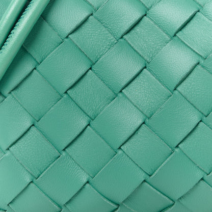 Bottega Veneta Nappa Intrecciato Candy Loop Camera Bag Mermaid 7 of 10