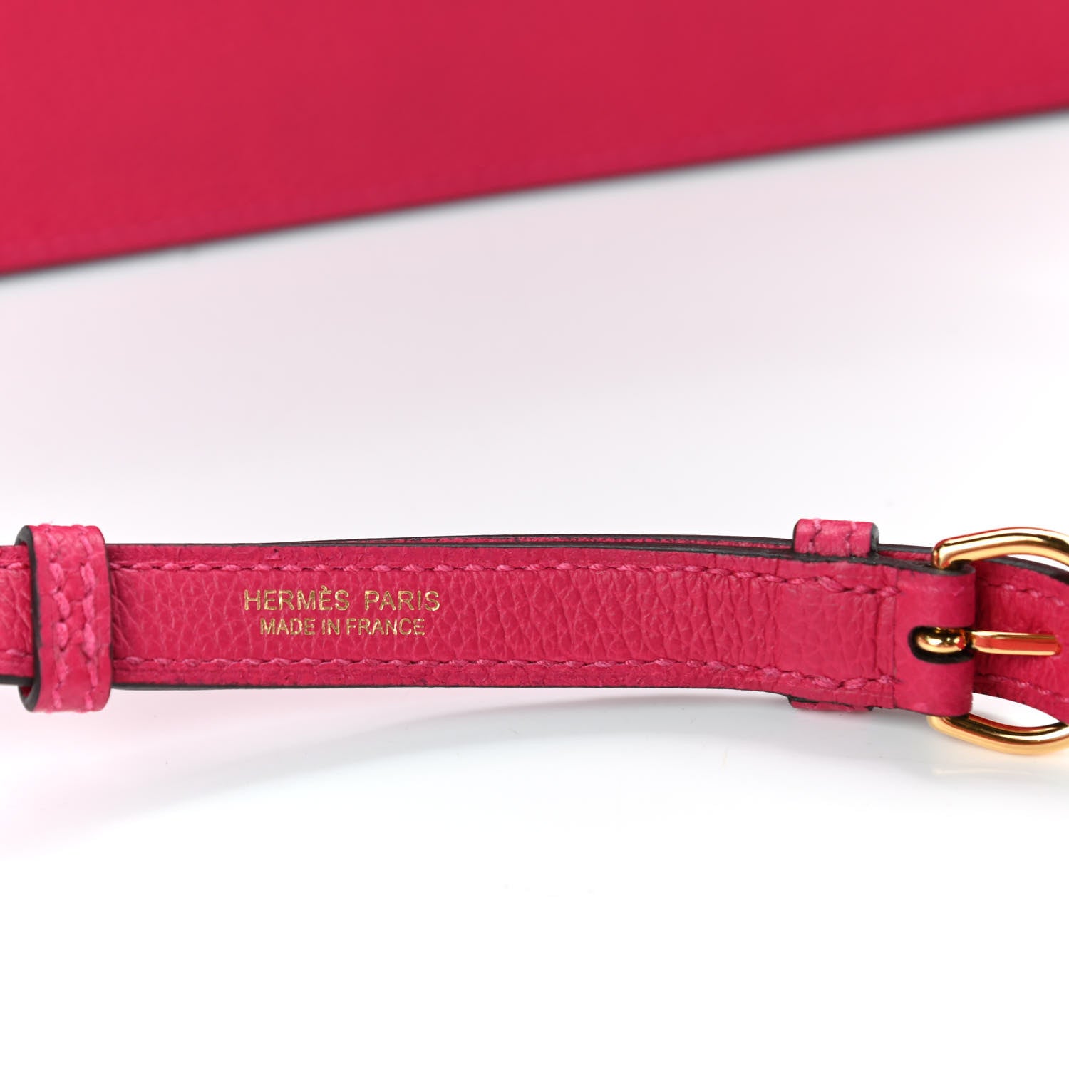 Hermes Evercolor Kelly Danse II Belt Bag Framboise 8 of 12