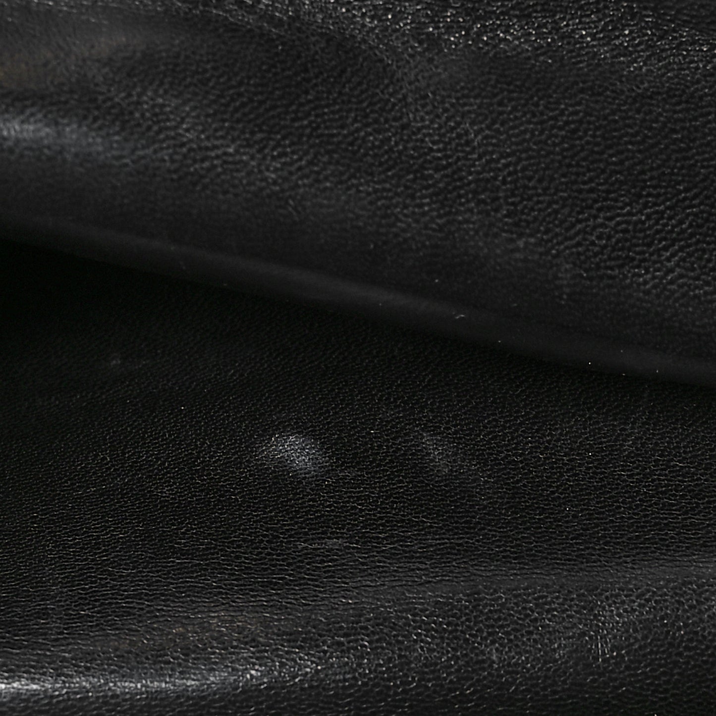 Lambskin Quilted Medium Double Flap Bag Black