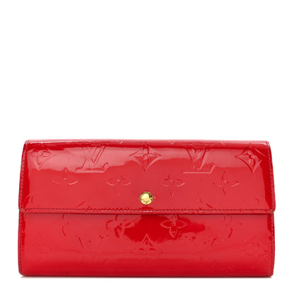 Louis Vuitton Vernis Sarah Wallet Pomme D'Amour 1 of 14