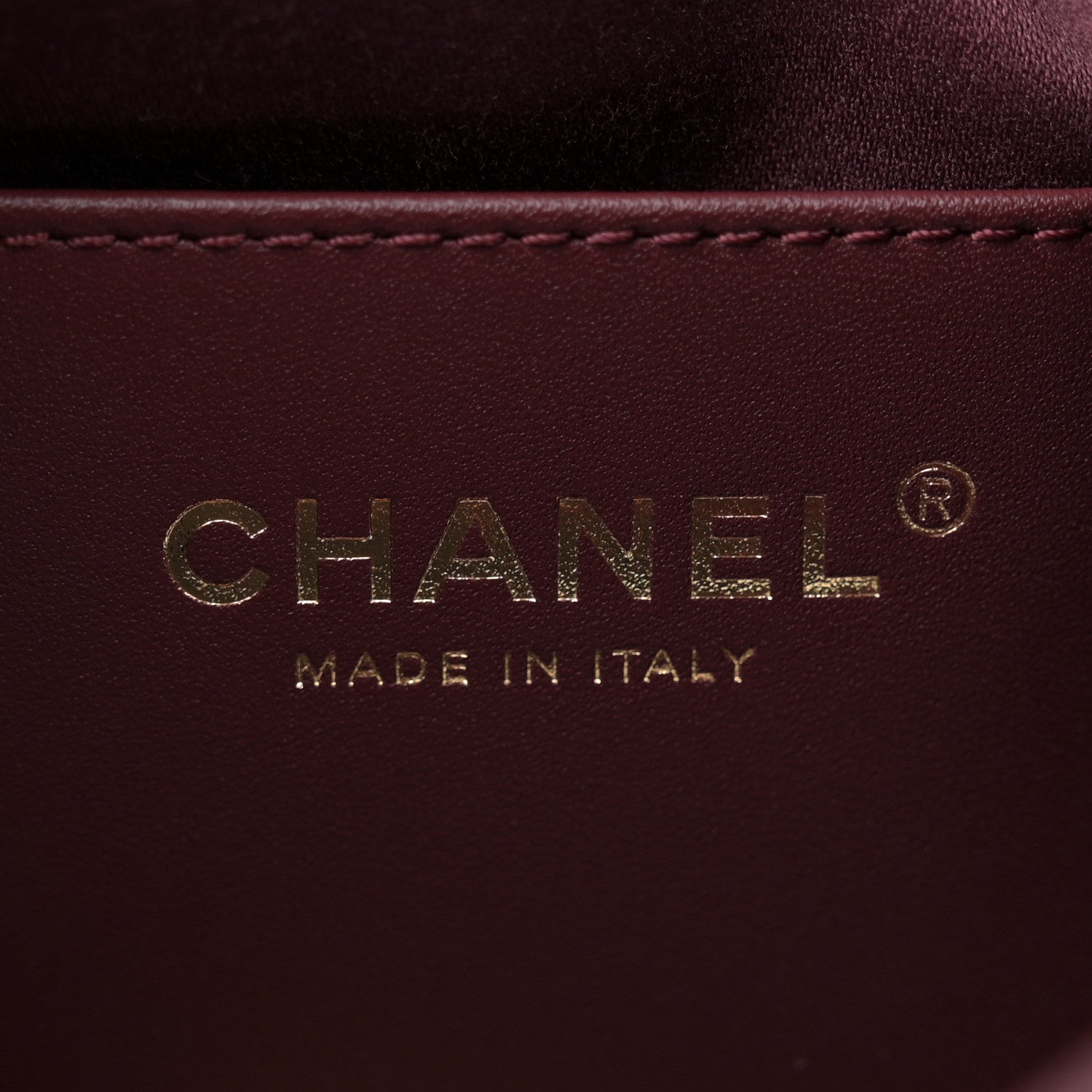 Chanel Caviar Quilted Small Chanel 25 Handbag Burgundy 6 of 11