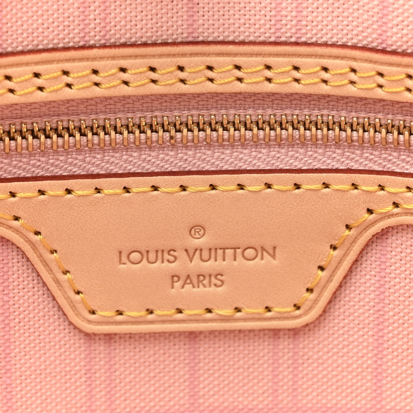 Damier Azur Neo Neverfull MM Rose Ballerine
