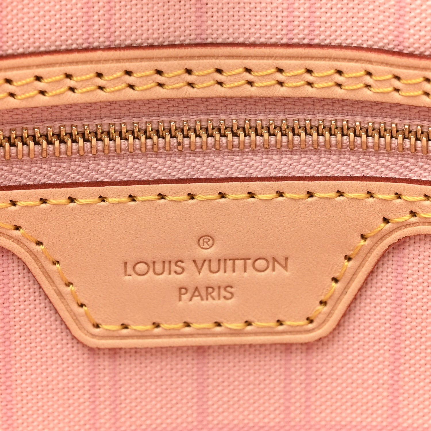 Louis Vuitton Damier Azur Neo Neverfull MM Rose Ballerine 7 of 11