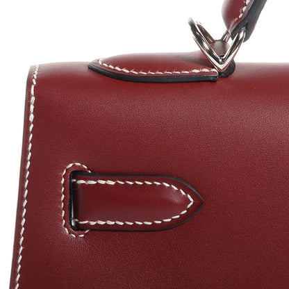Hermes Chamonix Kelly Sellier 32 Rouge H 9 of 24