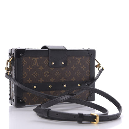 Louis Vuitton Monogram Petite Malle Black 2 of 7