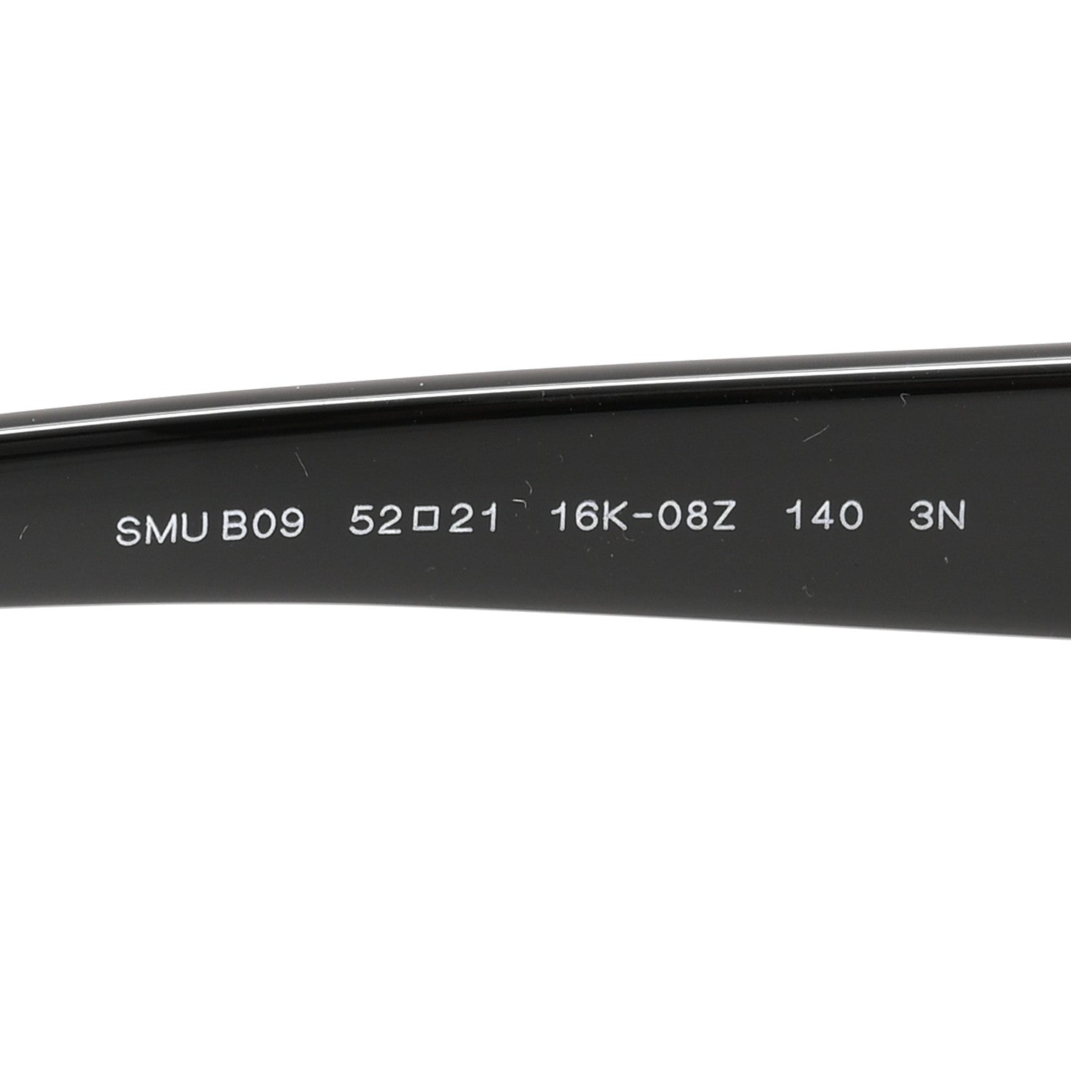 Miu Miu Acetate Oval Reverie Sunglasses SMU B09 Black 6 of 7