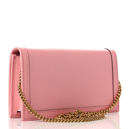 Gucci Textured Dollar Calfskin Mini Diana Chain Bag Wild Rose 2 of 8