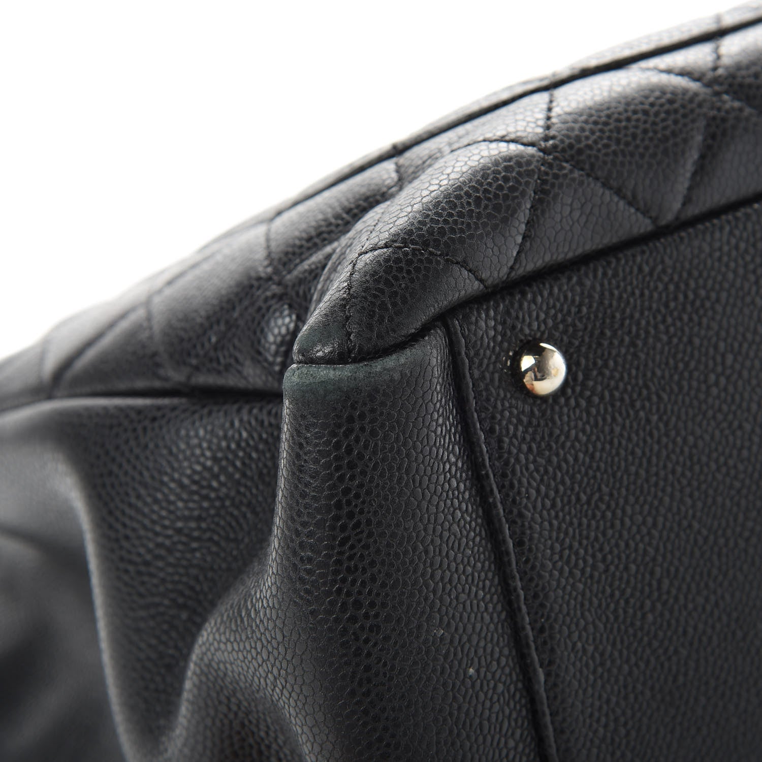 Chanel Caviar Quilted XL Grand Shopping Tote GST Black 11 of 21