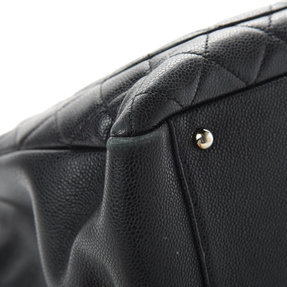 Chanel Caviar Quilted XL Grand Shopping Tote GST Black 11 of 21