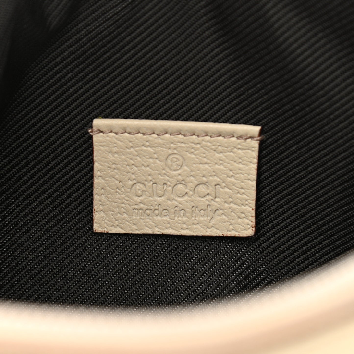 Monogram D Ring Cosmetic Case White