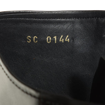 Louis Vuitton Calfskin Zippy Low Boots 37 Black 7 of 8