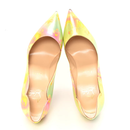 Christian Louboutin Patent Discolaser Hot Chick 100 Pumps 36.5 California 36.5 2 of 8