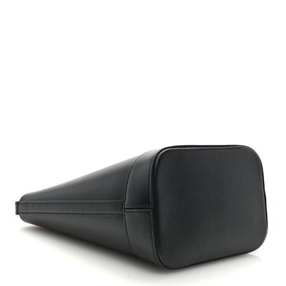 Celine Smooth Calfskin Small Cuir Triomphe Bucket Bag Black 4 of 8