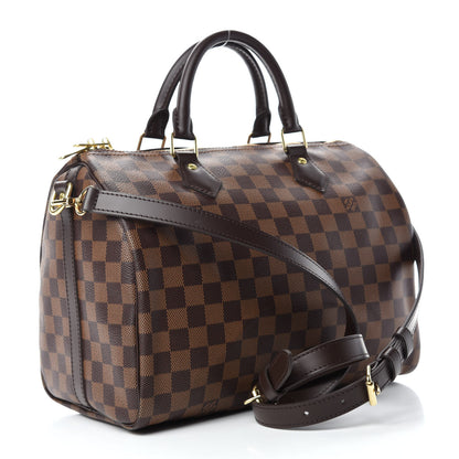 Louis Vuitton Damier Ebene Speedy Bandouliere 30 3 of 10