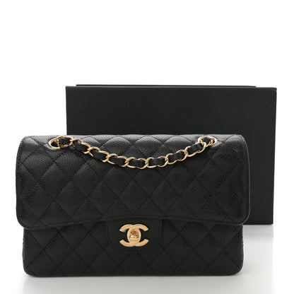 Chanel Caviar Quilted Small Double Flap Black 11 of 11