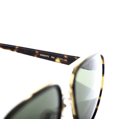 Gucci Acetate Aviator Sunglasses GG0447S Tortoise 5 of 9