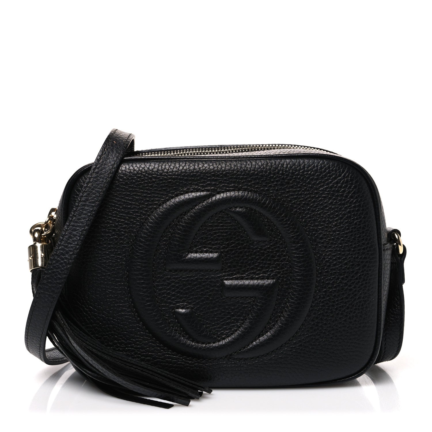 Gucci Pebbled Calfskin Small Soho Disco Bag Black 1 of 11