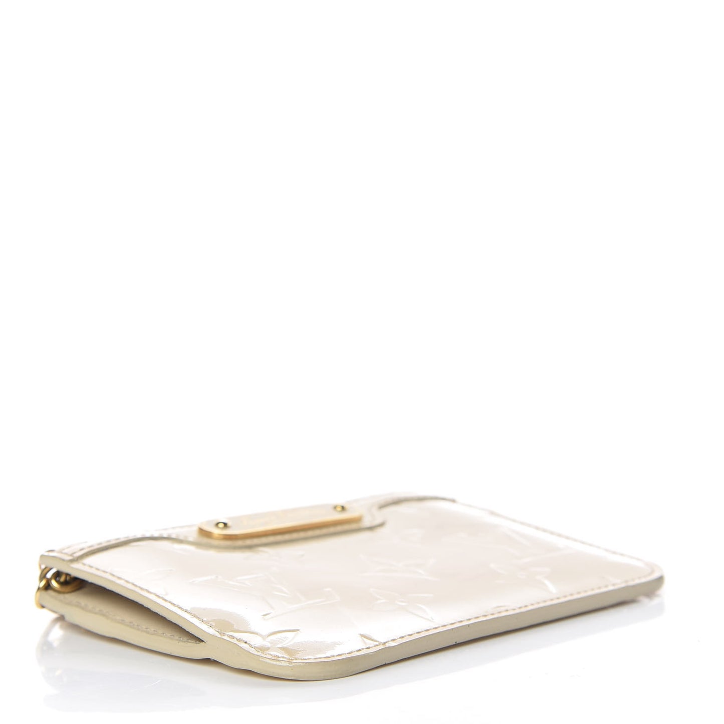 Vernis Key Pouch Blanc Corail