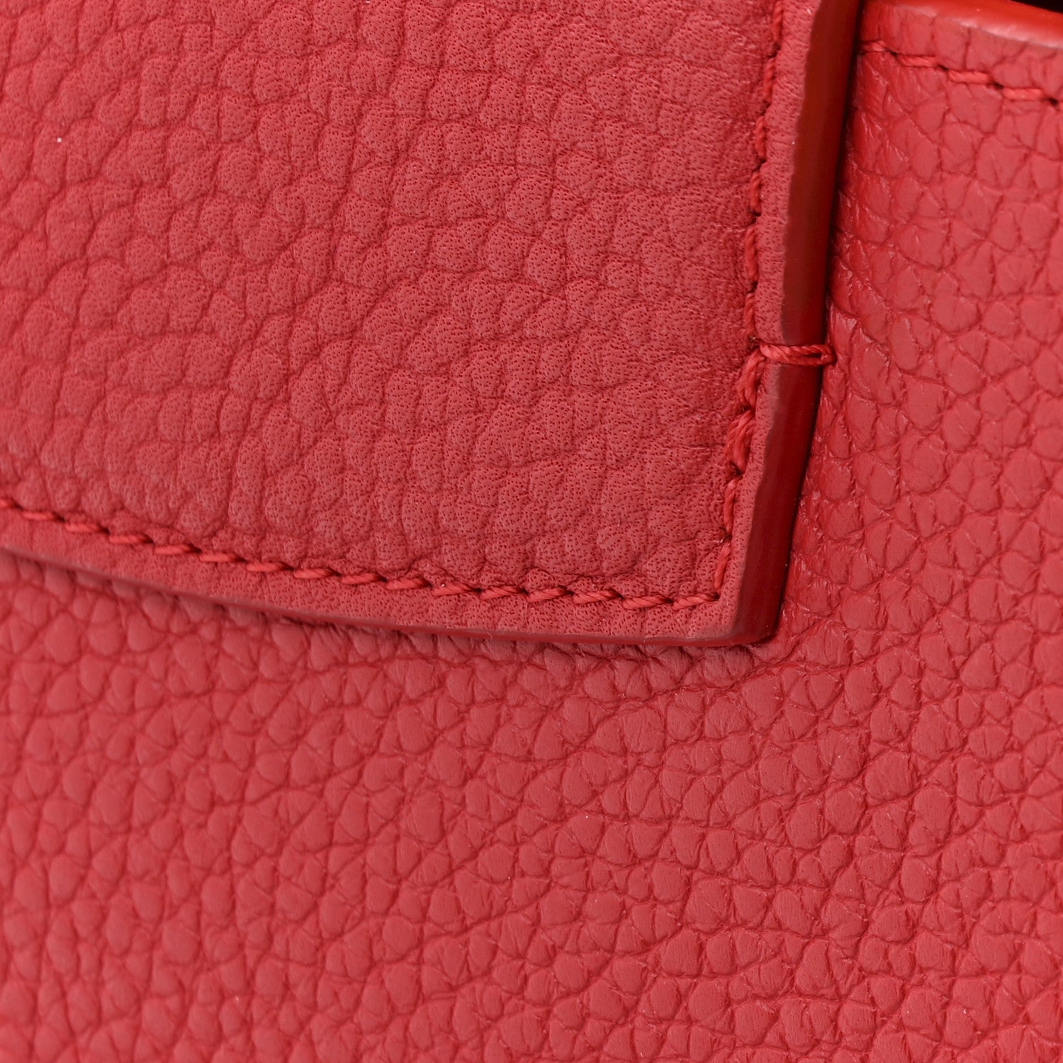 Louis Vuitton Taurillon Capucines BB Scarlet Red 13 of 15