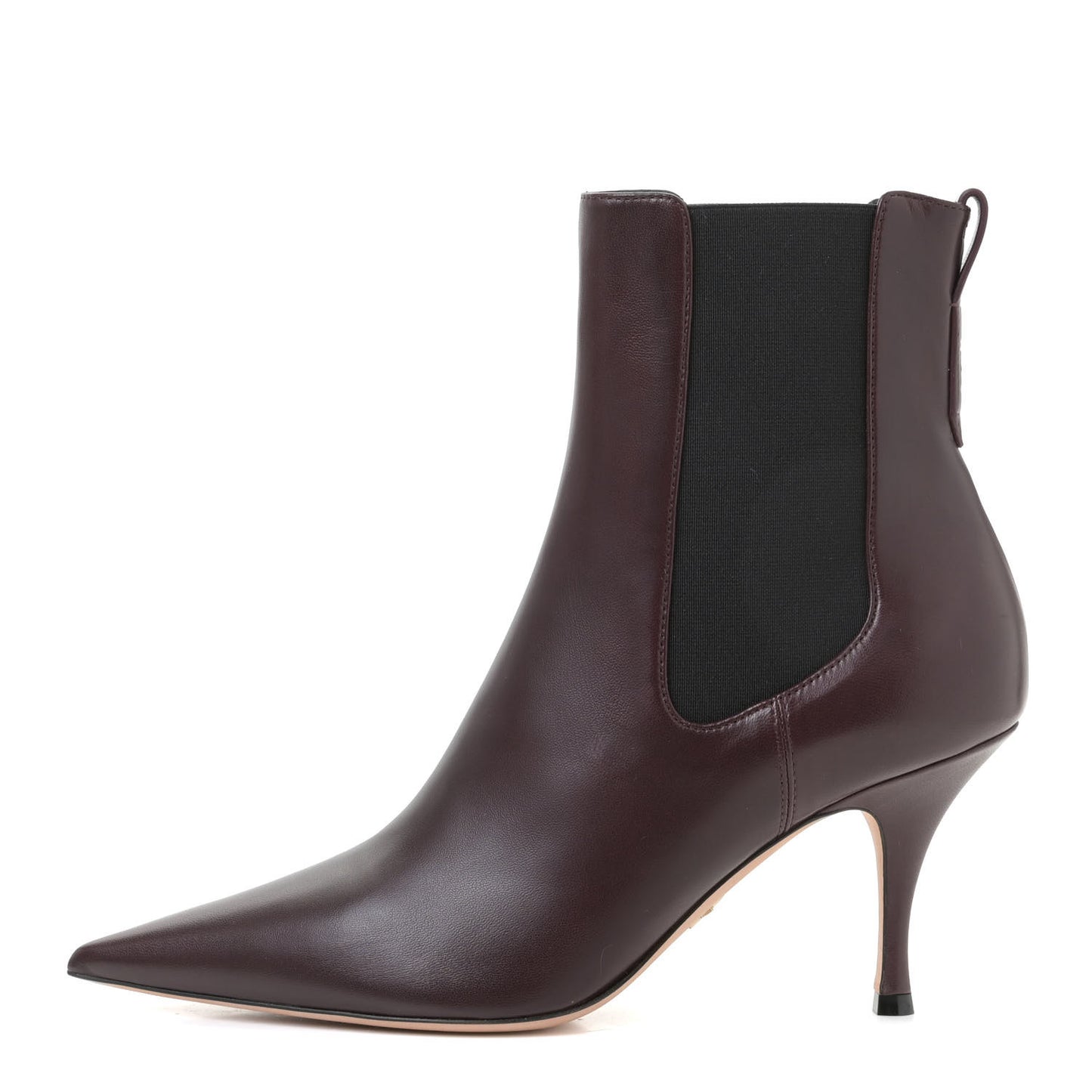 Lambskin District Ankle Boots 38 Rouge Noir