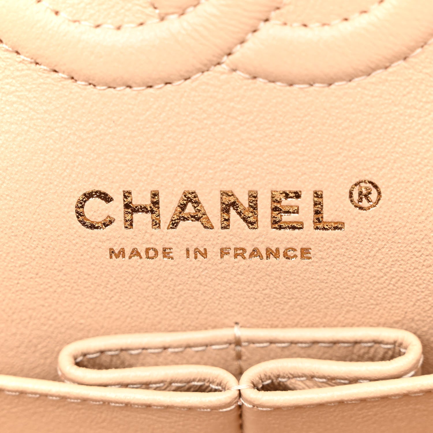 Chanel Caviar Quilted Small Double Flap Beige 6 of 10