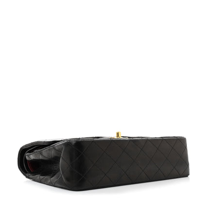 Chanel Lambskin Quilted Medium Double Flap Black 4 of 15