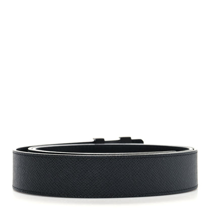Louis Vuitton Taiga 35mm LV Initiales Belt 105 42 Black 2 of 6
