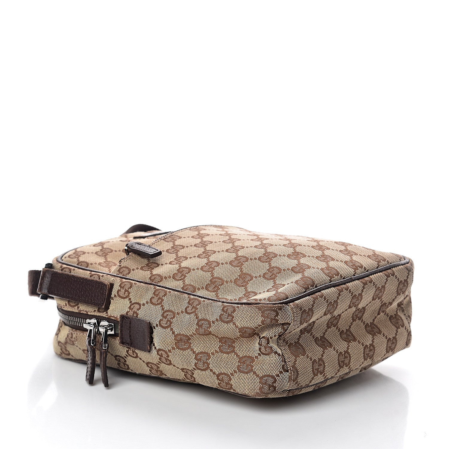 Gucci Monogram GG Small Flight Crossbody Bag Brown 3 of 11