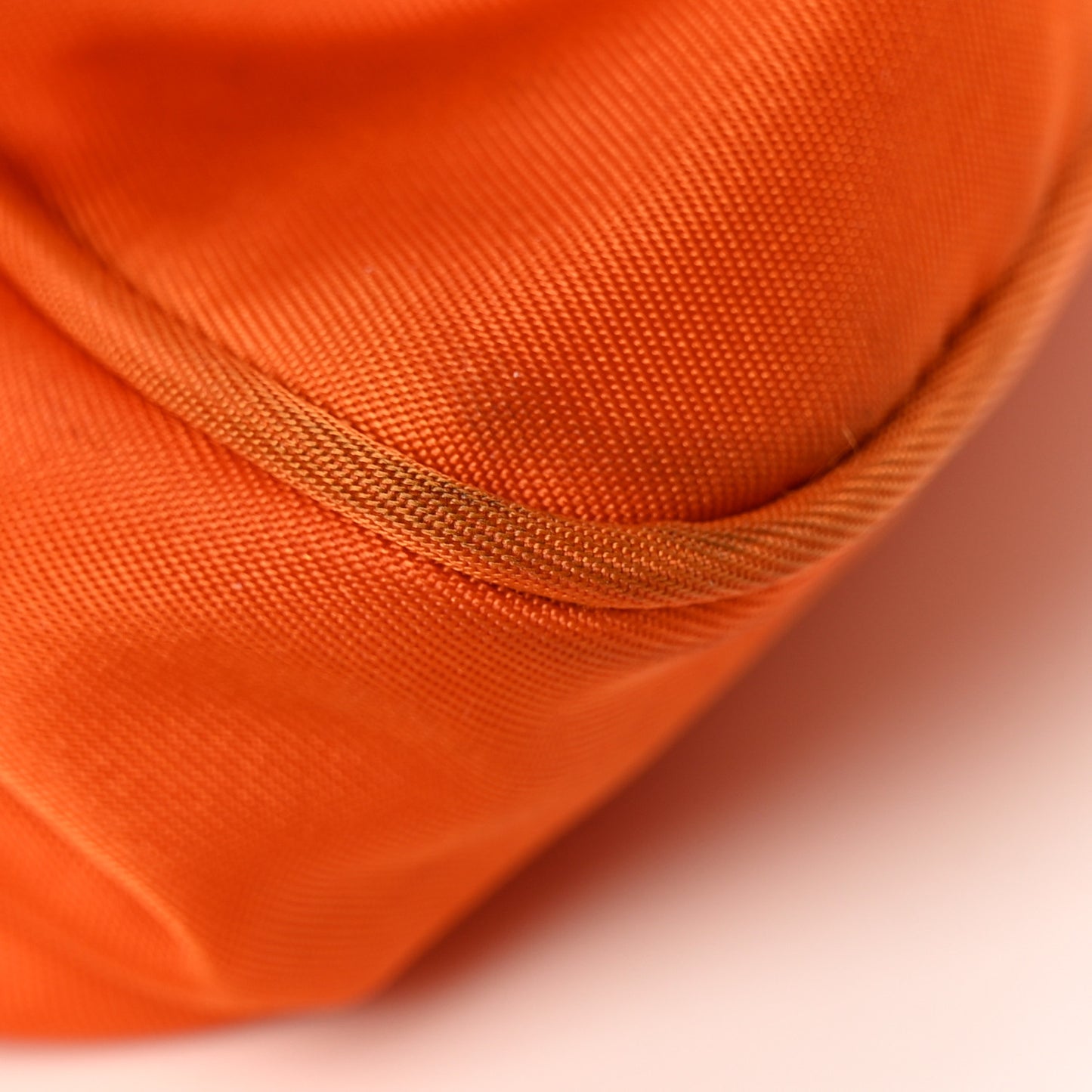 Tessuto Nylon Sport Mini Shoulder Bag Arancio