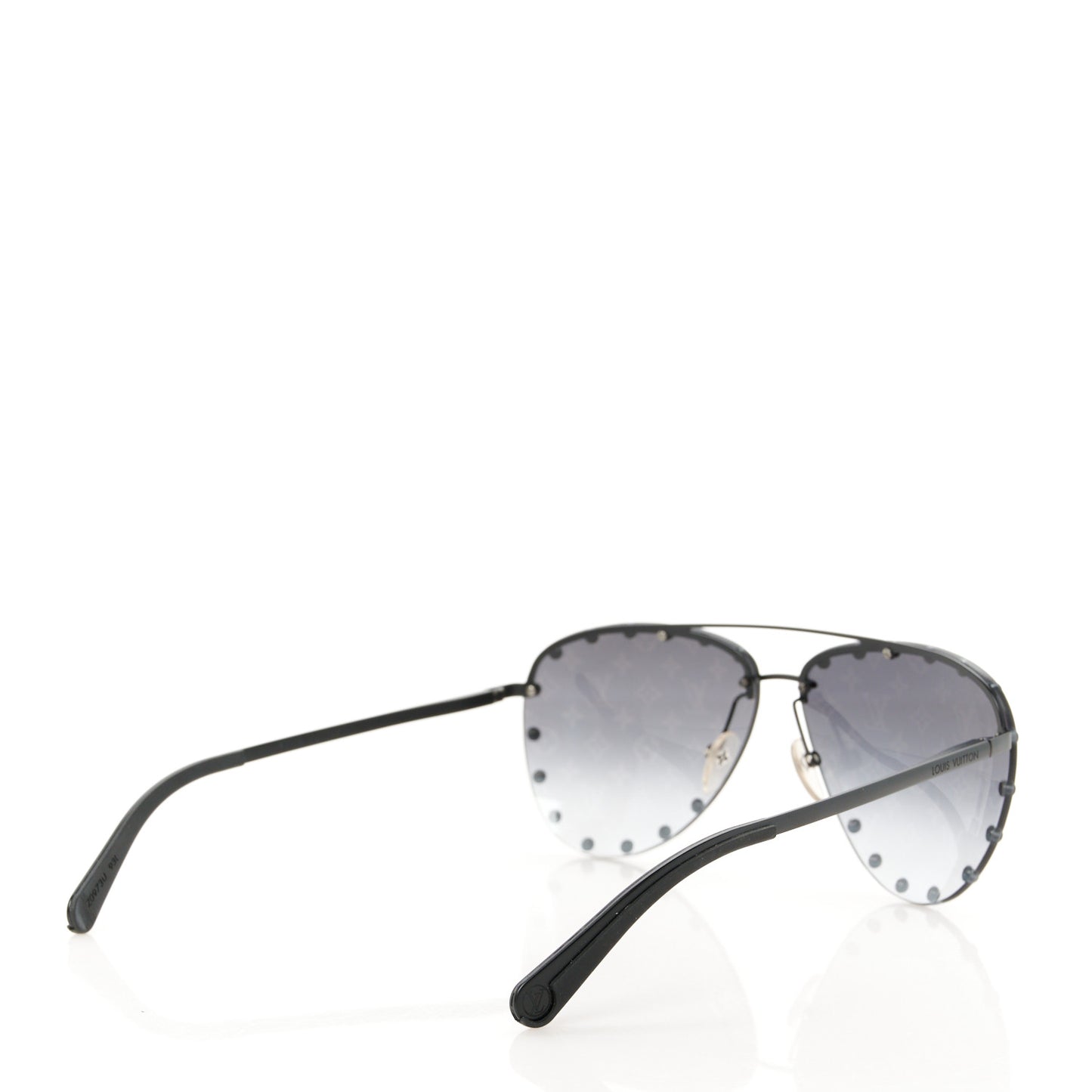 Monogram The Party Aviator Gradient Z0973U Sunglasses Black