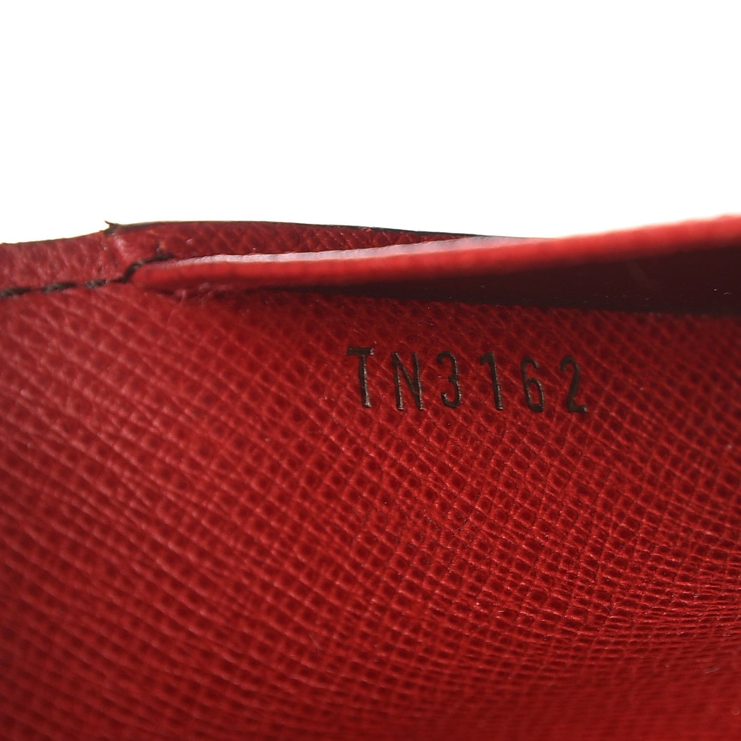 Monogram Josephine Wallet Red