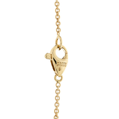 Marco Bicego 18K Yellow Gold Multi Gemstone Paradise Station Necklace 4 of 5