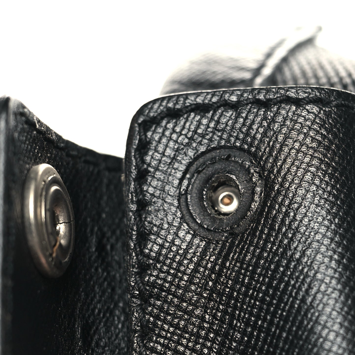 Tessuto Nylon Saffiano Viaggio Duffle Black